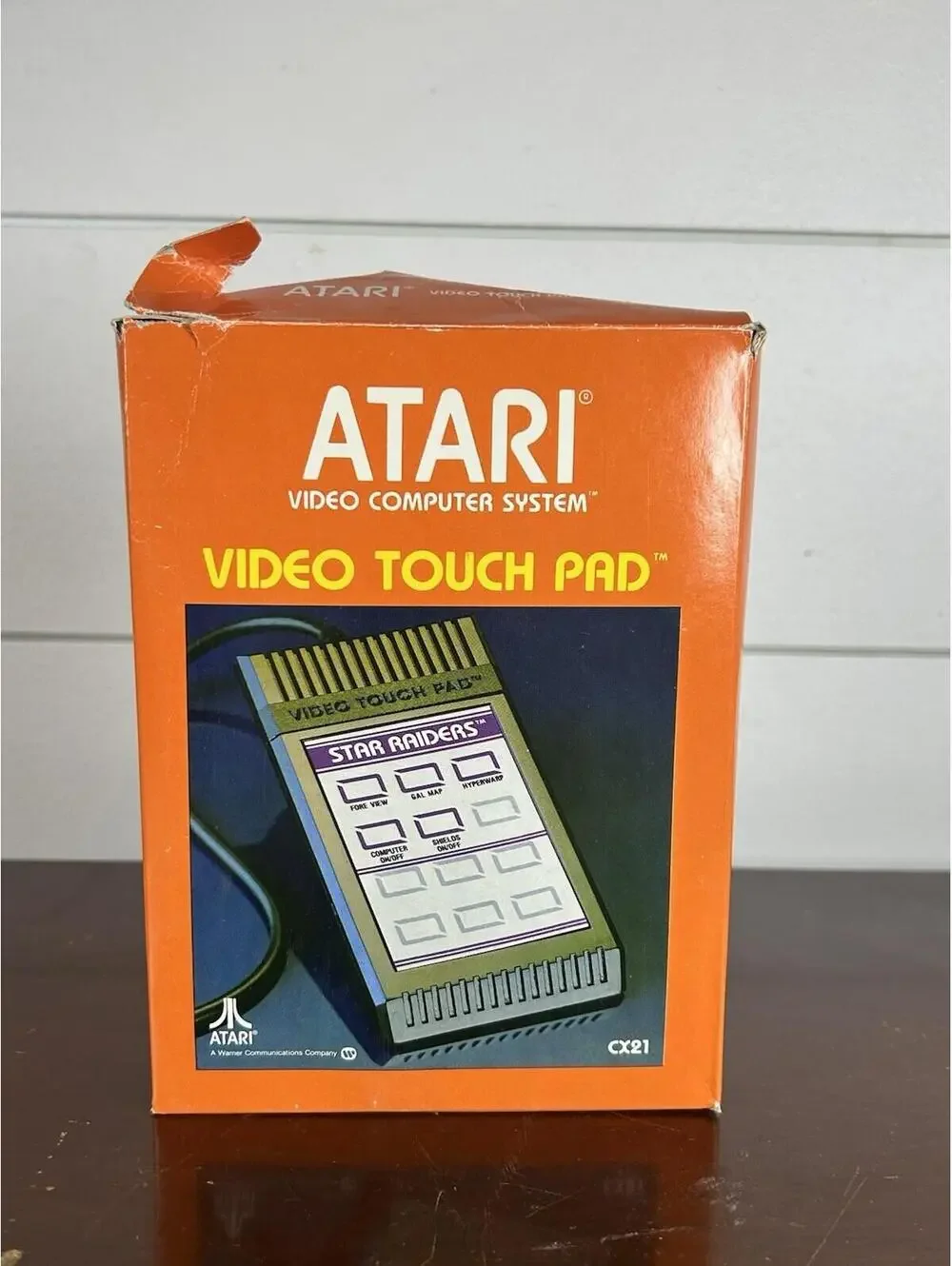 Vintage 1980s Star Raiders Atari Video Touch Pad In Original Open Box Fast Ship
